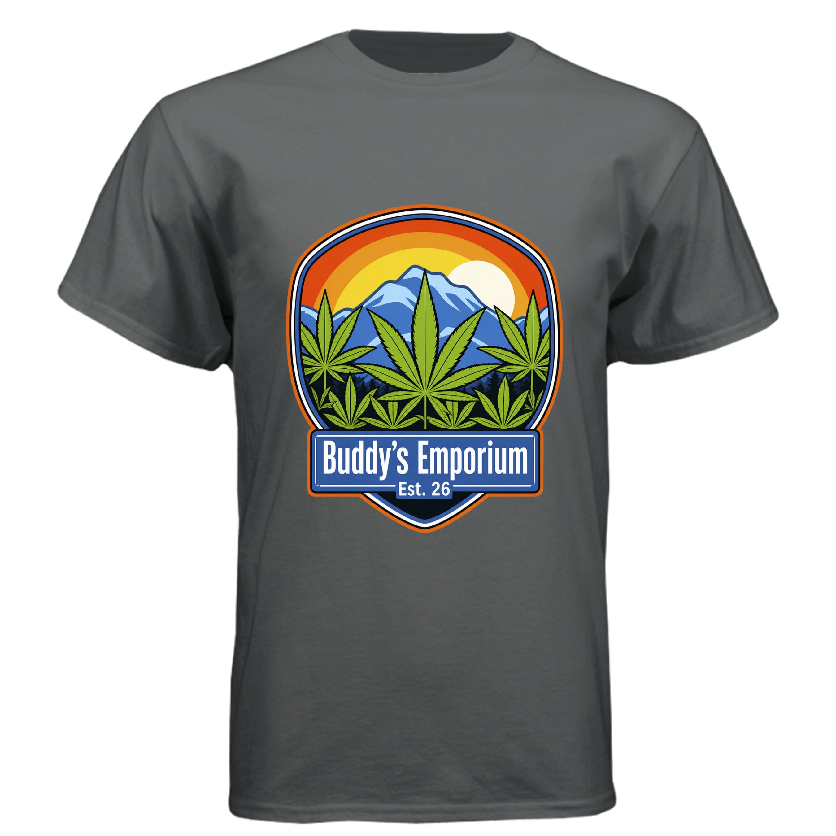 CHARCOAL HEATHER - 5280 - FRONT