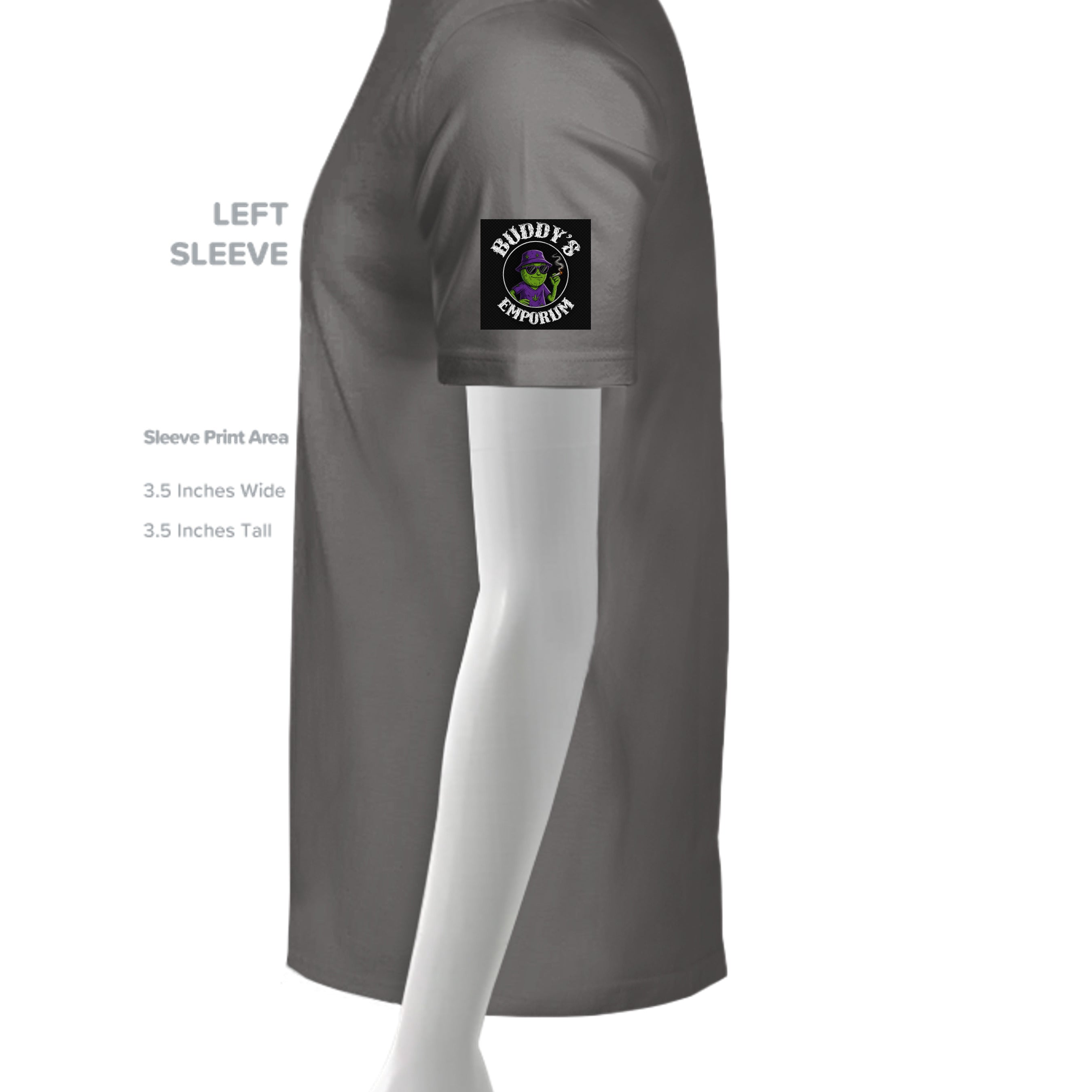 Oxford Grey - 5280 - SLEEVE_LEFT